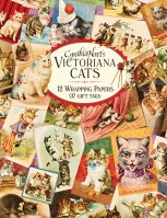 Cynthia Hart’s Victoriana Cats: 12 Wrapping Papers and Gift Tags