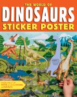 The World of Dinosaurs Sticker Poster